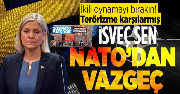 NATO’ya girmek için ikili oynuyorlar! İsveç Başbakanı Andersson: Terörizmin her türlüsüne karşıyız