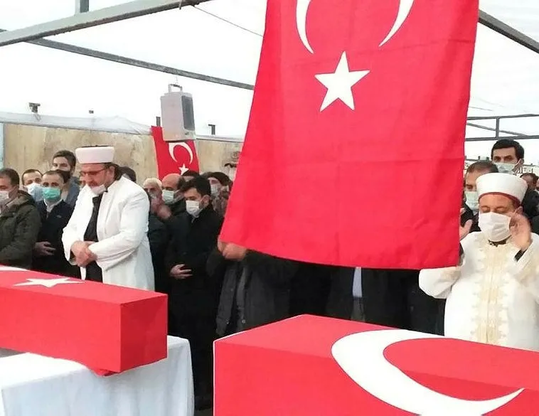 PKK’nın şehit ettiği işçilere son görev