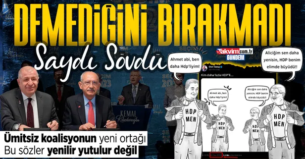 7'li koalisyonun yeni üyesi Ümit Özdağ'ın sicili kabarık: Demediğini bırakmadı sonunda destek açıkladı