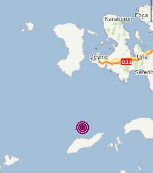 Son dakika: İzmir Urla'da 5,1 büyüklüğünde deprem | Son depremler-1