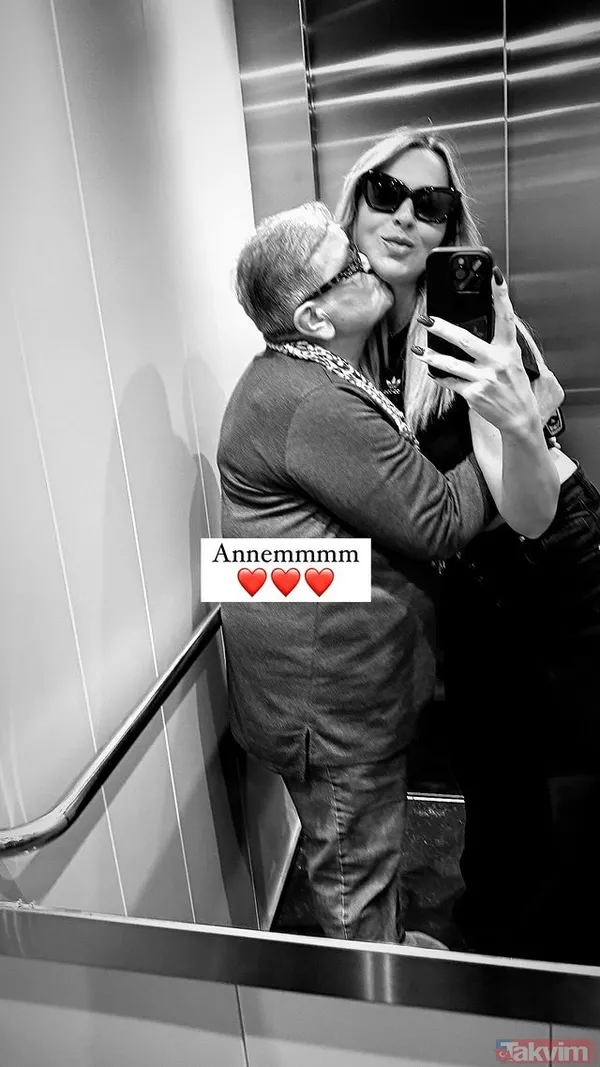 Hadise'den annesiyle asansör pozu! "Ne yaptıysam her şeyi onun için yaptım" demişti! Asansörde kızını öpmelere doyamadı - 8