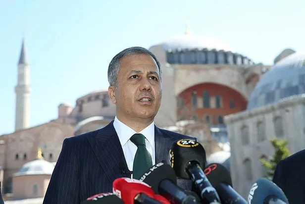 Son dakika: İstanbul Valisi Ali Yerlikaya'dan Ayasofya açıklaması-1