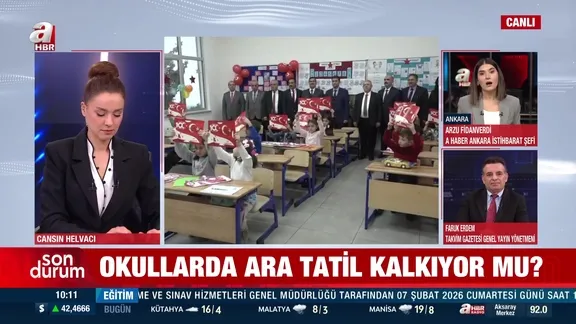 Okullarda ara tatil kalkıyor mu? Bakan Yusuf Tekin açıkladı