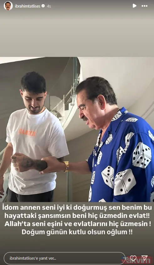 İşte İbrahim Tatlıses'in O Paylaşımı...