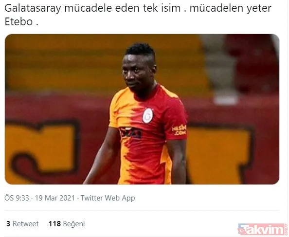 Galatasaray evinde Rizespor'a mağlup oldu sosyal medyada capsler patladı! "Yine yangınlar yine ben..." - 22