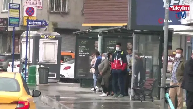 İstanbul'da beklenen yağış başladı