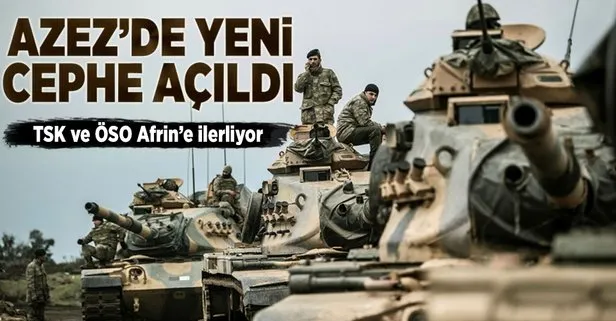 Türkiye, Azez cephesini açtı