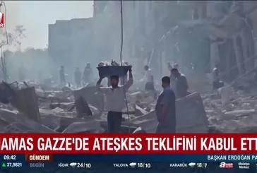 Hamas Gazze’de ateşkes teklifini kabul etti!