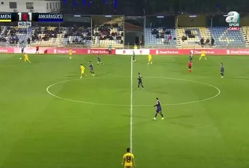 GOL İZLE: Menemen 1-2 Ankaragücü