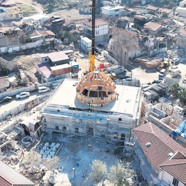 Anadolu’nun ilk camisi ayağa kalkıyor