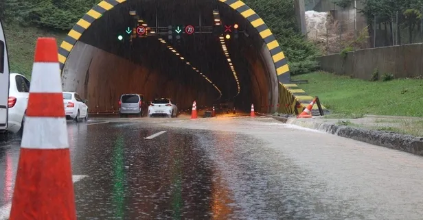 Bolu Dağı Tüneli İstanbul yönü trafiğe kapatıldı