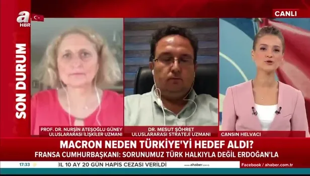 Türkiye'yi ve Başkan Erdoğan'ı hedef alan Fransa Cumhurbaşkanı Macron neyin peşinde? Uzman isimler A Haber'de yorumladı