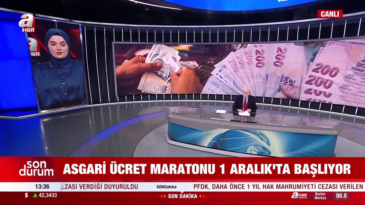 Asgari ücret maratonu 1 Aralık'ta başlıyor
