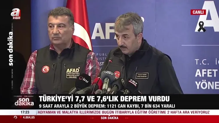DEPREMDE SON DURUM: Ölü sayısı kaç oldu? Yaralı sayısı ve yıkılan bina sayısı kaç? | AFAD BAŞKANI YUNUS SEZER açıkladı