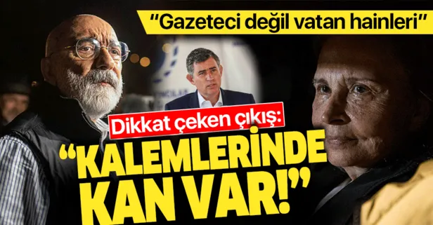 Metin Feyzioğlu’ndan Nazlı Ilıcak ve Ahmet Altan açıklaması: Kalemlerinde kan vardır