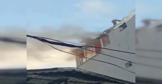 Mangal yakmak isteyen aile evi yaktı