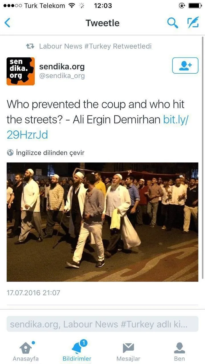 DİSK, FETÖ ve PKK'yı övüp, Türkiye'yi şikayet etti-1