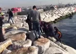 Yenikapı’da denizden erkek cesedi çıkarıldı