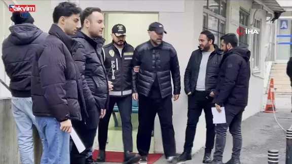 Sağlık kontrolünden geçirilen Esat Yontunç kamerada!