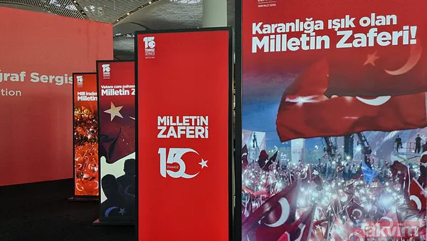 İstanbul Havalimanı'nda "15 Temmuz Demokrasi ve Milli Birlik Günü" sergisi açıldı | Ne zaman kadar sürecek? - 14