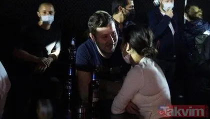 Bursa’da korona partisine polis baskını! Yüksek sesli müzikle dip dibe dans