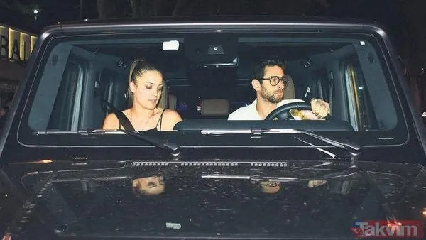 İlk Kez Kameralara Yakalanan İkili, Yeniköy'de Bir Kebapçı Girişinde Görüntülendi. Bir Anda Kameraları Karşısında Gören İrem Sak, Ne Yapacağını Şaşırdı.