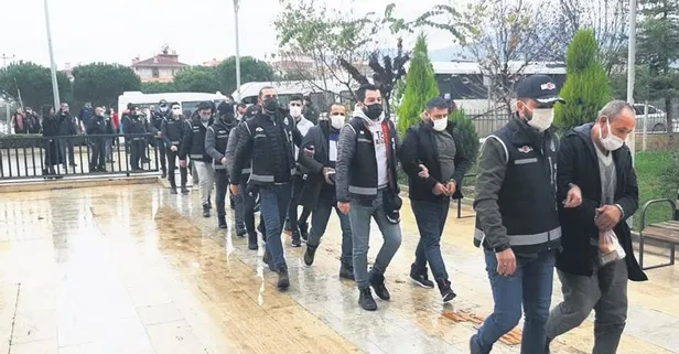 'Sarallar' suç örgütünün liderlerinden Barış Saral, 'Tırpan operasyonuyla' villada yakalandı