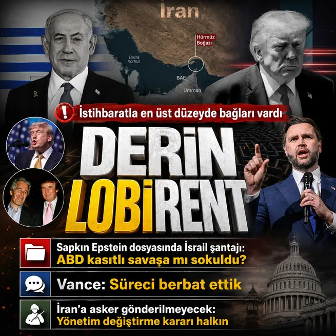 Epstein ve İsrail derin devleti arasındaki bağ! ABDye ortaklık için şantaj mı yapıldı? JD Vance: Evet suçluyuz