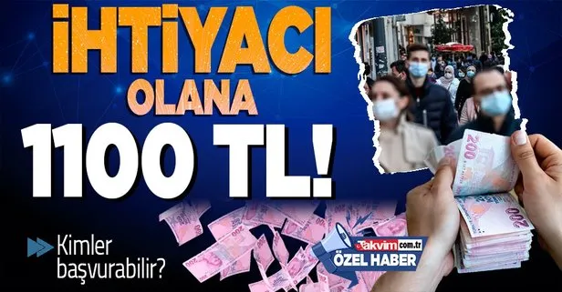 İhtiyacı olana pandemi desteği