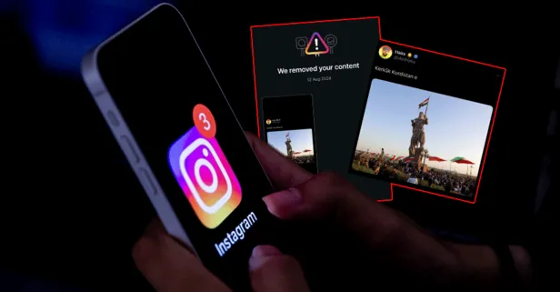 Türkiye'nin şartlarını kabul eden Instagram'dan ilk somut adım! PKK'lı profilin sözde 'kürdistan' paylaşımına kısıtlama