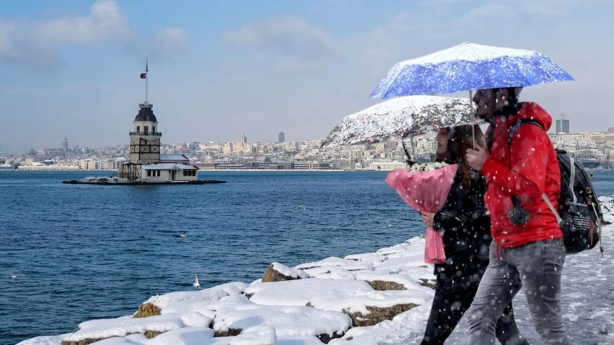 İstanbul'a yeniden kar geliyor! Meteoroloji il il açıkladı: 60 ile sarı kod alarmı verildi