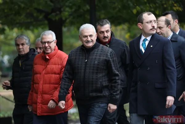 Başbakan Yıldırım ABD'de sabah yürüyüşü yaptı - 28