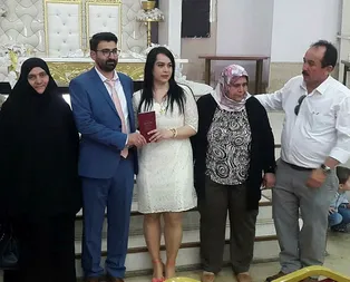 Damat kayınpederiyle evlendi!