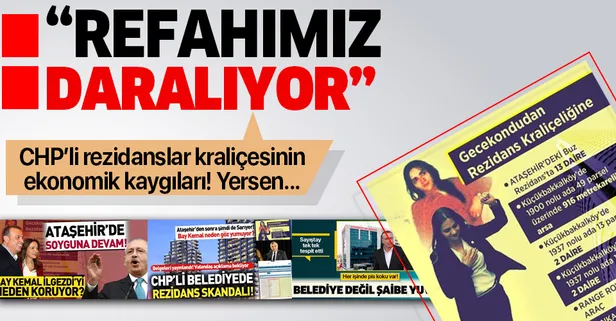 40'tan fazla rezidansa sahip CHP'li Gamze Akkuş İlgezdi: Refahımız azalıyor