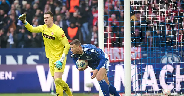 Dzeko'nun Türklere asistleri galibiyeti getirdi! Holstein Kiel - Schalke 04: 1-2 | MAÇ SONUCU