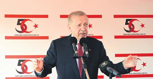 Başkan Erdoğan KKTC dönüşü uçakta açıklama yaptı: Yeni doğalgaz gemisinin müjdesini verdi