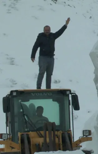 Muş'ta kar kalınlığı 5 metreyi geçti!