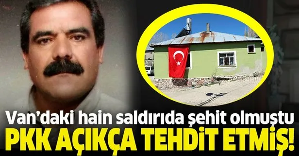 Son dakika: Van’daki hain saldırıda şehit olmuştu! PKK’nın Şehit Demir’i Vefa grubunda yer aldığı için tehdit ettiği ortaya çıktı