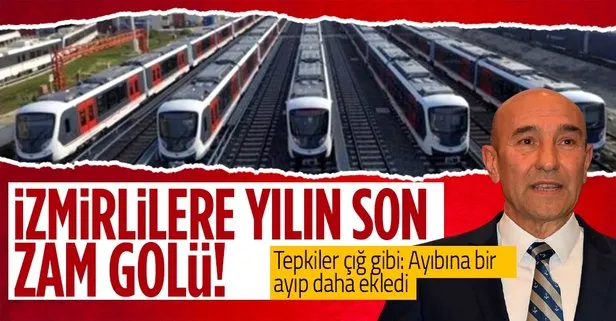 CHP’li Tunç Soyer’den İzmirlilere yılın son zam golü! Ulaşıma yapılan yüzde 36’lık zamma tepkiler çığ gibi