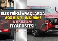 TOGG, Citroen, Opel, Subaru, Volvo... 400 bin TL çılgın indirim! Kasım ayı fiyat listesi güncellendi!