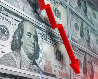 Dolar sert düştü