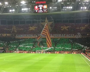 Galatasaray taraftarından derbi hazırlığı