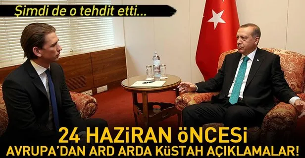Avusturya Başbakanı Sebastian Kurz AB’nin Türkiye’ye para göndermesinin engellenmesini istedi