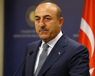 Çavuşoğlu’ndan destek mesajı