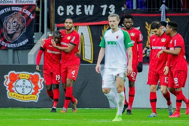 MAÇ SONUCU: Leverkusen 2-0 Augsburg ÖZET İZLE-1