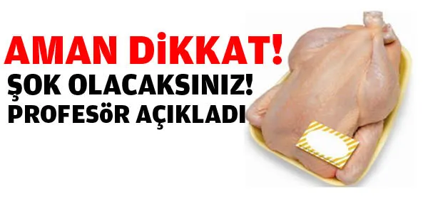 Tavuk yerken dikkat!