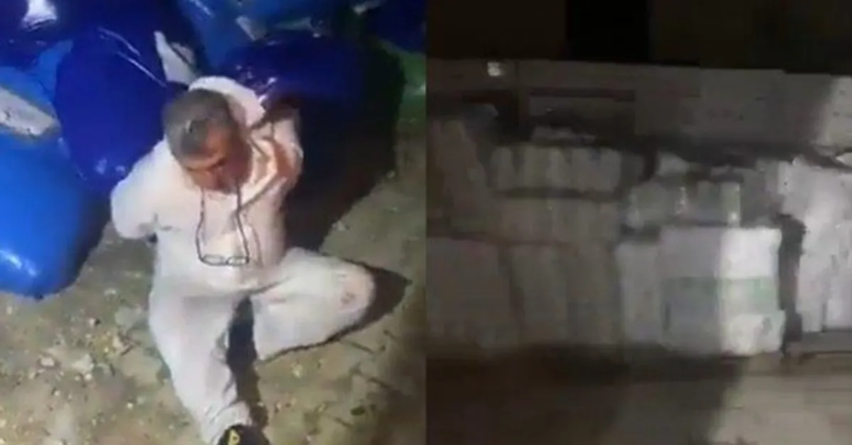 AFAD görevlisiyim diyerek TIR’ları yağmalayan şahıs yakalandı