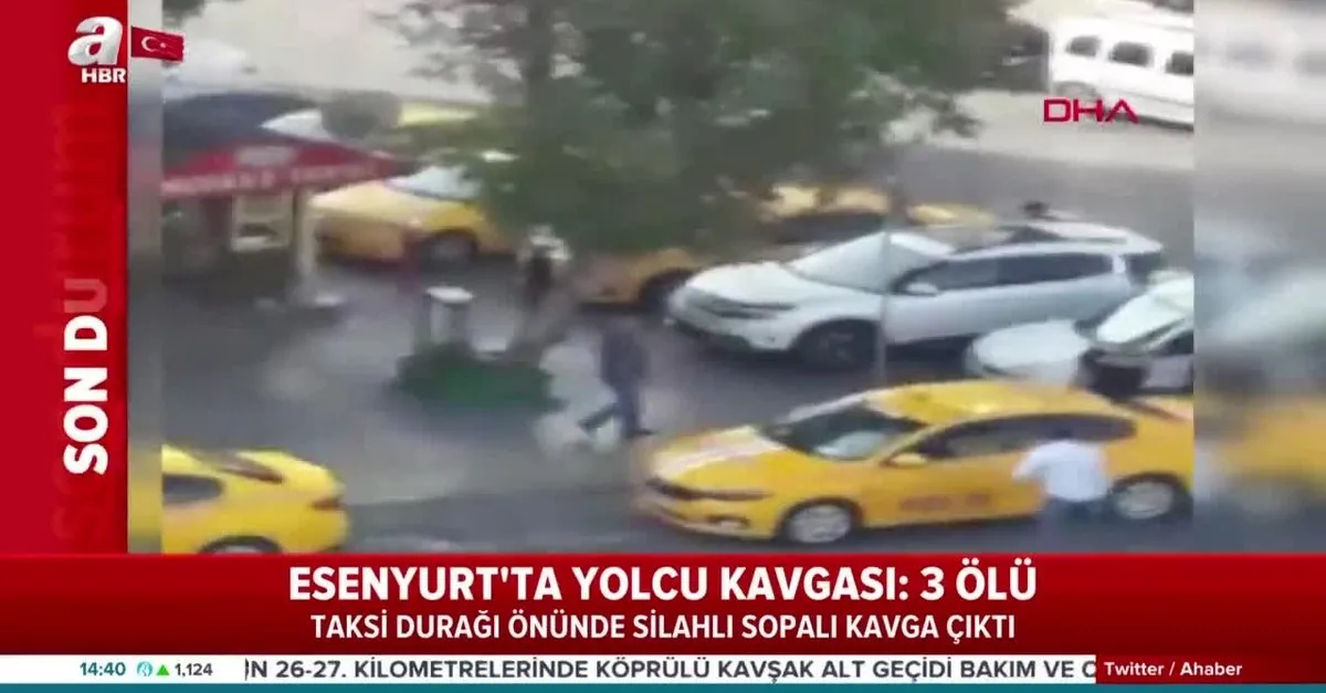 son dakika esenyurt ta taksi duragi