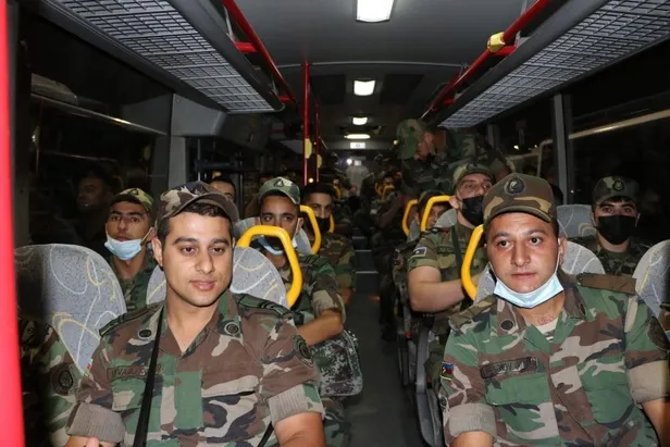 Son dakika: Azerbaycan'dan 200 kişilik ekip daha yangın söndürme çalışmalarına destek için Muğla'ya geldi-5