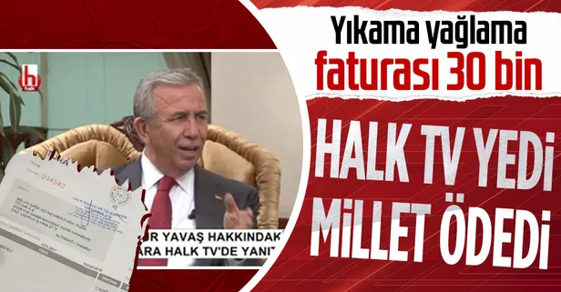 Halk TV'nin 30 bin liralık yemek faturası milletin cebinden çıktı! CHP'li Ankara Büyükşehir Belediyesi'nde büyük skandal